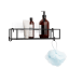 Umbra Cubiko Shower Bin, Set of 2 - Black Detail Image