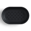 Umbra Junip Oval Soap Dish - Black angle