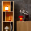 Kooduu Loome Portable Table Lamp - Orange on the shelf