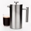 Yuppiechef Stainless Steel French Press - 1L with coffee