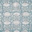 India Ink Blue Floral Lotus Tablecloth - 8 Seater detail