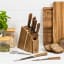 Wolstead Estate Knife Block Set, 8-Piece on the kitchen counter