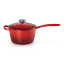 Le Creuset Signature Cast Iron Saucepan, 16cm - Cerise