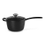Le Creuset Signature Cast Iron Saucepan, 16cm - Matte Black