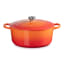 Le Creuset Signature 8.1 Litre Round Cast Iron Casserole, 30cm - Flame