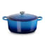Le Creuset Signature 8.1 Litre Round Cast Iron Casserole, 30cm - Azure