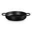 Le Creuset Signature Cast Iron Everyday Pan, 28cm - Matte Black