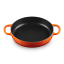 Le Creuset Signature Cast Iron Everyday Pan, 28cm - Flame