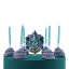 PME Harry Potter Houses Candles, Set of 7 - Slytherin detail