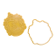 PME Harry Potter Crest Cookie Cutter & Embosser - Slytherin Crest angle
