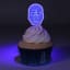 PME Ghosts of Hogwarts Cupcake Cases and Toppers, Set of 48 on the table with purple glow light