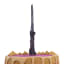 PME Harry Potter Sparking Wand Candles, Set of 5 detail on the cake