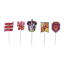 PME Harry Potter Houses Cake Toppers, Pack of 15 - Gryffindor