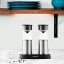 Taurus SpiceSync Stainless Steel Salt and Pepper Grinders, Set of 2 on the kitchen counter
