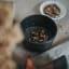 Crushgrind Kiruna Pestle and Mortar with black pepper