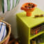 Popstrukt Wafer Side Table - Cyber Lime Sand