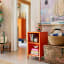 Popstrukt Wafer Side Table - Soda Pop Orange