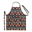 DSA Robyn Valerie Cosmos Full Bib Apron