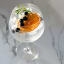 Schoonbee Landgoed Dried Cara Cara Mandarins Slices, 100g in a cocktail glass
