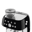 Smeg Retro Manual Espresso Coffee Machine with Grinder - Black detail