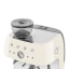 Smeg Retro Manual Espresso Coffee Machine with Grinder - Cream detail