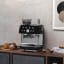 Smeg Retro Manual Espresso Coffee Machine with Grinder on the table