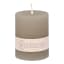 Essentials by HOME & Styling Short Pillar Candle - Taupe
