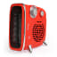 Swan Retro Horizontal & Vertical Fan Heater, 1800W - Red