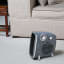 Swan Retro Horizontal & Vertical Fan Heater, 1800W - Stormy Grey in the living room