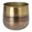 H & S Collection Metal Planters, Set of 2 angle