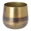 H & S Collection Metal Planters, Set of 2 angle