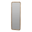 H & S Collection Rectangular Mango Wood Framed Mirror