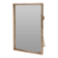 H & S Collection Square Mango Wooden-Framed Mirror