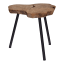 H & S Collection Teak Wood Side Table