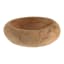 H & S Collection Round Teak Wood Bowl, 20cm