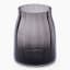 Thread Office Green Ribbed Glass Bouquet Vase - Short