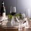 Jenna Clifford Gin Glasses with Etched Stem, Set of 2 with other glasses on the table