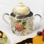 Jenna Clifford Botanica Rose Sugar Pot on the table