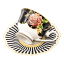 Jenna Clifford Botanica Rose Cup & Saucer
