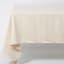 DSA Abigail Val Stone Stripe Cotton Tablecloth - 12 Seater