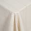 DSA Abigail Val Stone Stripe Cotton Tablecloth - 6 Seater close up