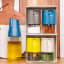 Zuutii Spice Container and Shaker, 300ml - Dark Grey in a spice rack