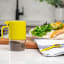 Zuutii Spice Container and Shaker, 300ml - Light Lemon on the table