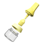 Zuutii Oil Dispenser with Brush, 130ml - Creamy Yellow detail