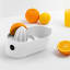 Blim Plus Oblo Juicer - Arctic White on the table
