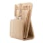 Pebbly Bread Board and Knives, Set of 5