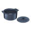 Maxwell & Williams Indulgence Round Casserole, 3L - Slate Blue open