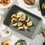 Maxwell & Williams Indulgence Lasagne Dish, 36cm - Sage on table with pumpkin 