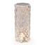 Atticus Cylindrical Portable & Rechargeable Lamp - Clear - warm light