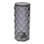 Atticus Cylindrical Portable & Rechargeable Lamp - Smoke
